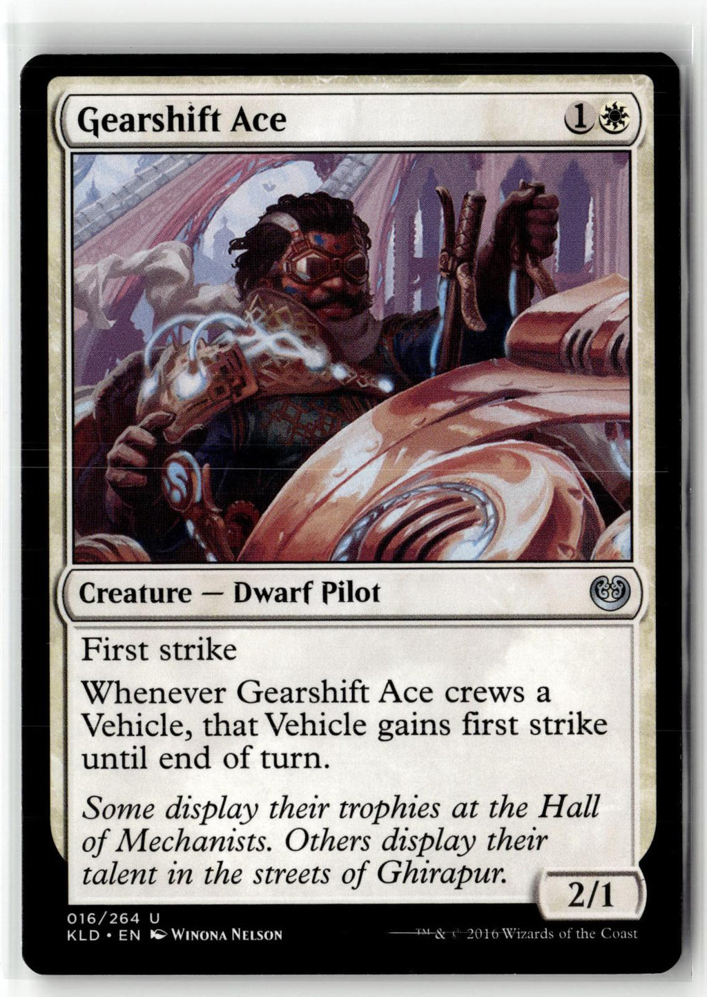 Gearshift Ace 16 Uncommon Kaladesh Magic: The Gathering Near Mint