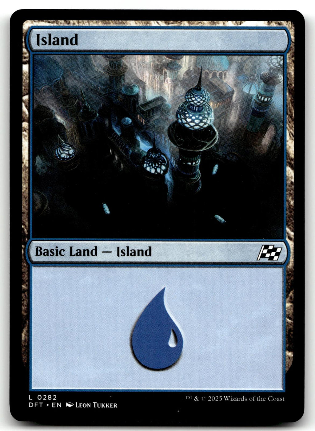 Island (0282) 282 Land Aetherdrift Magic: The Gathering Near Mint