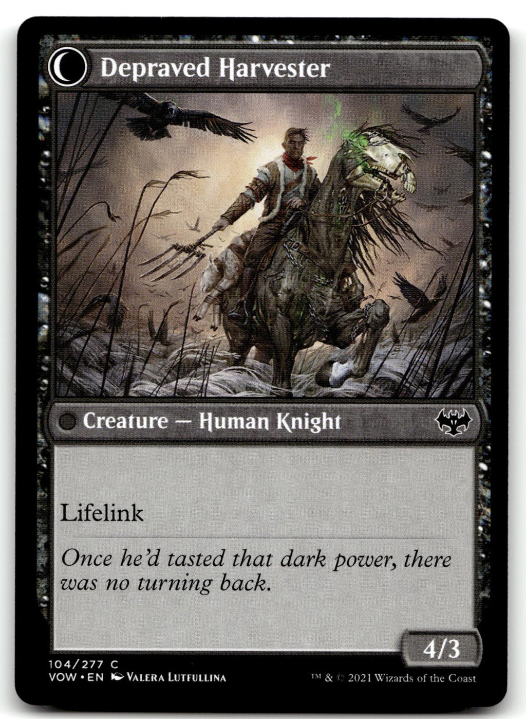 Desperate Farmer 104 Common Innistrad: Crimson Vow Magic: The Gathering NM