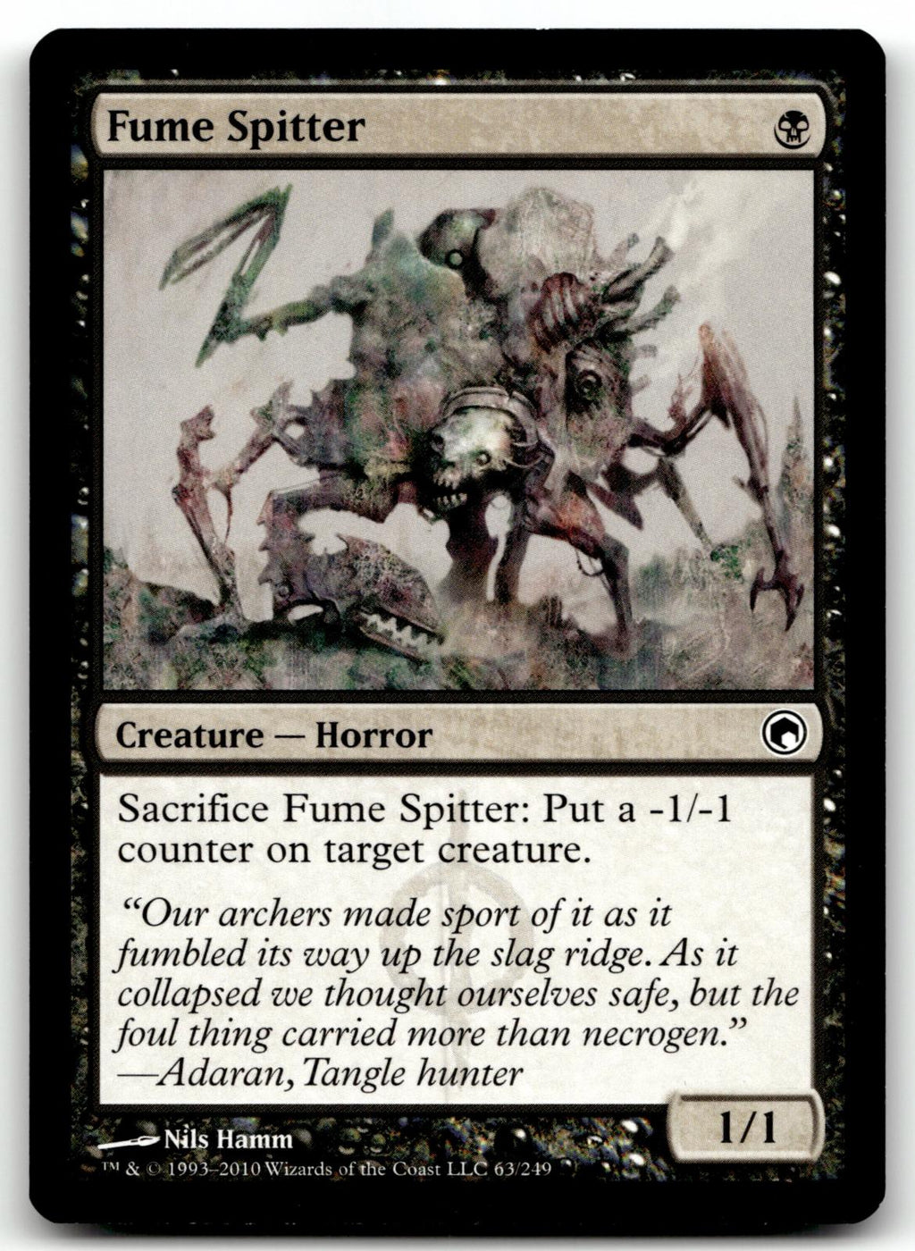 Fume Spitter 63 Common Scars of Mirrodin Magic: The Gathering Near Mint