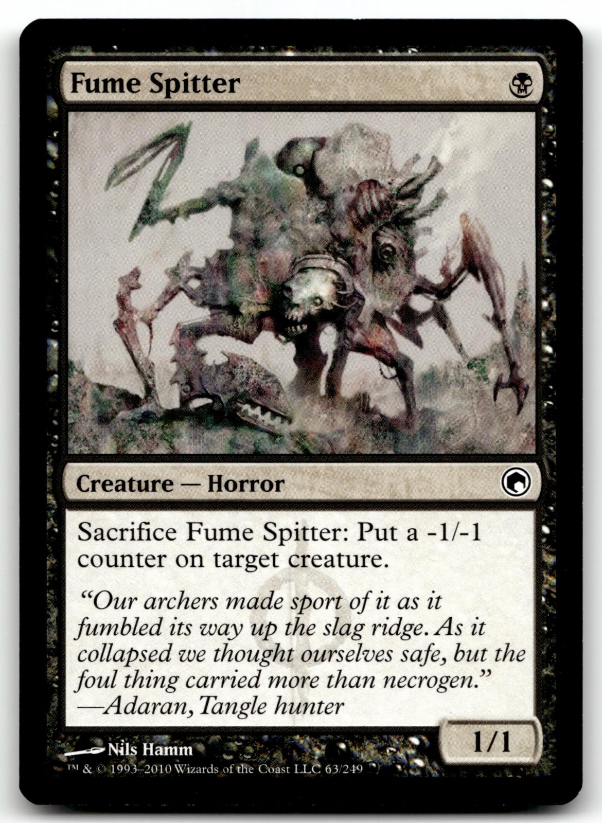 Fume Spitter 63 Common Scars of Mirrodin Magic: The Gathering Near Mint