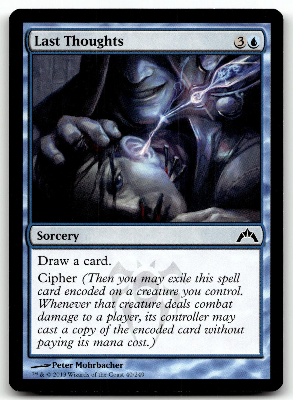 Last Thoughts 40 Common Gatecrash Magic: The Gathering Near Mint