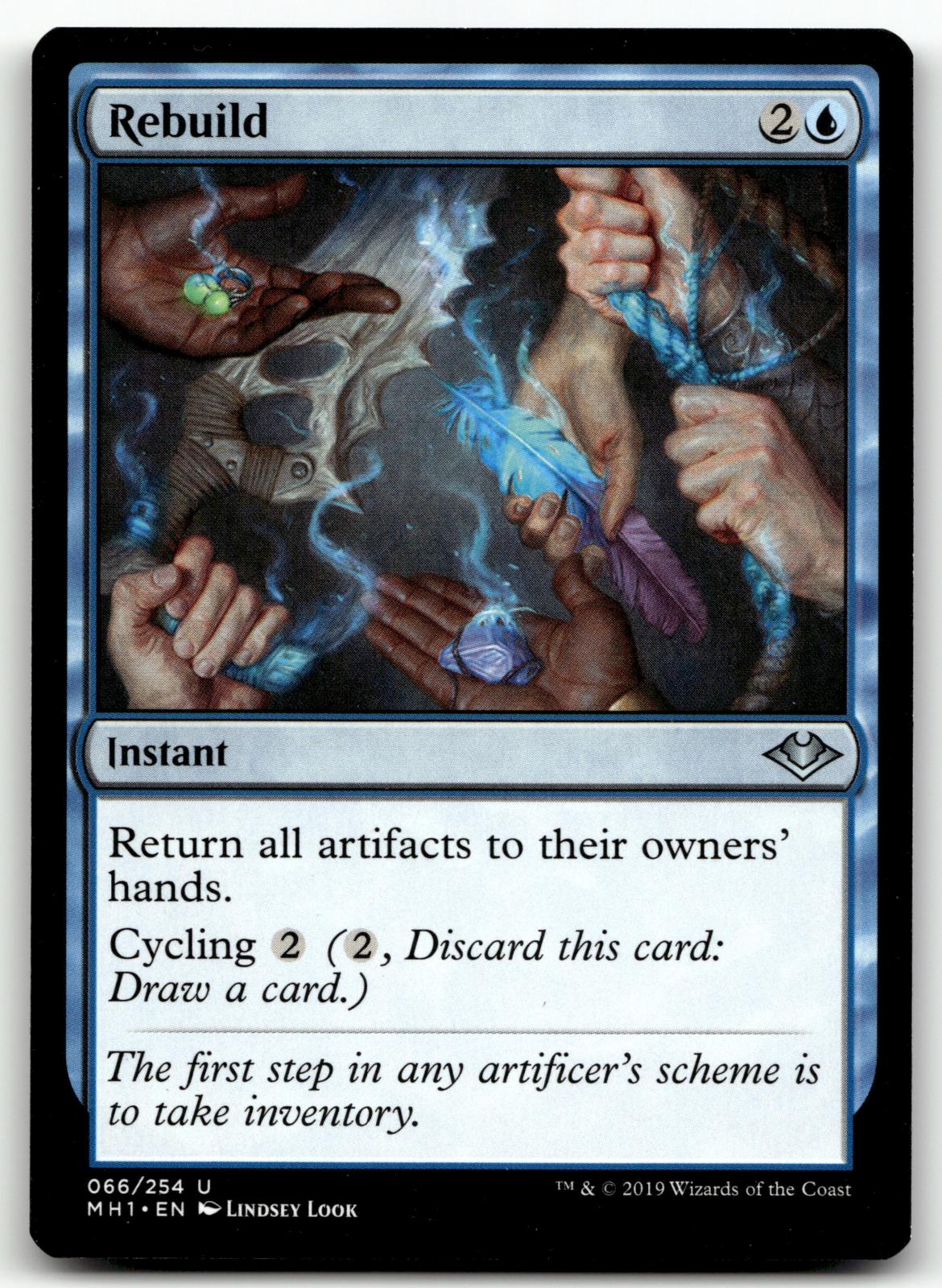 Rebuild 66 Uncommon Modern Horizons Magic: The Gathering Near Mint