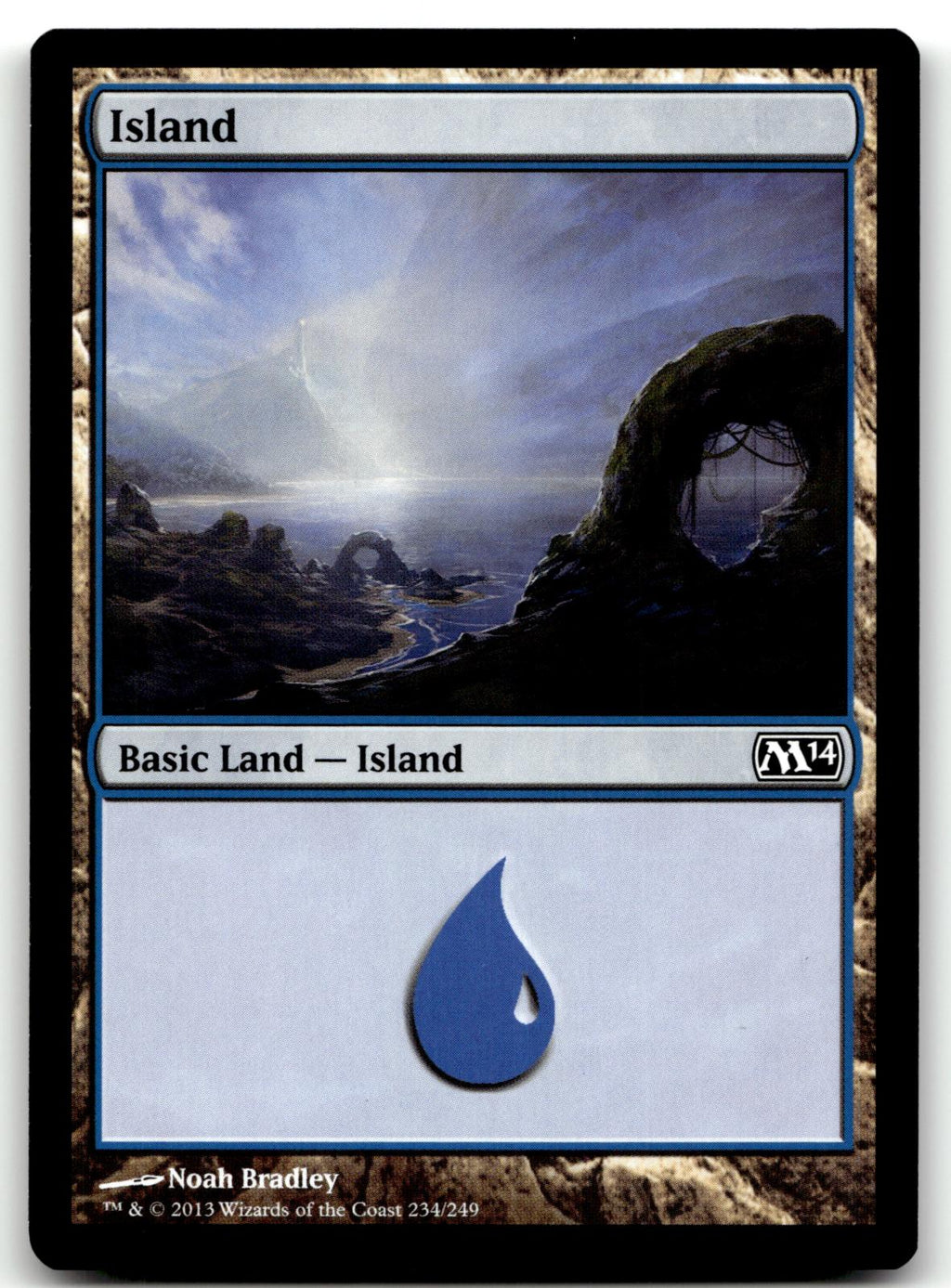 Island (234) 234 Land Magic 2014 (M14) Magic: The Gathering Near Mint