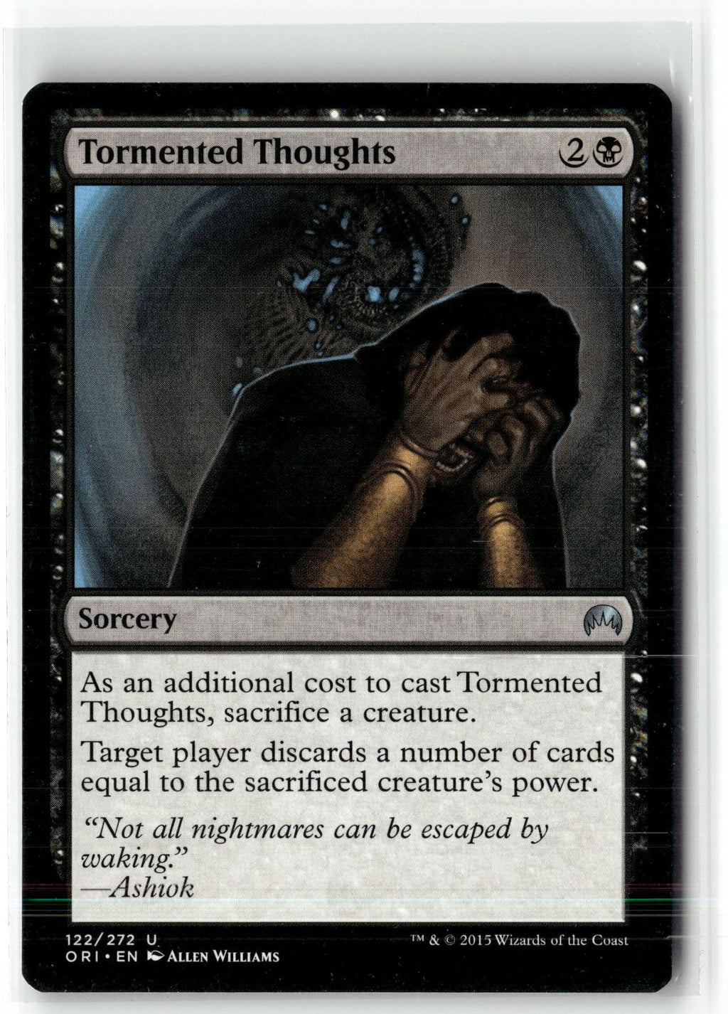 Tormented Thoughts 122 Uncommon Magic Origins Magic: The Gathering Near Mint