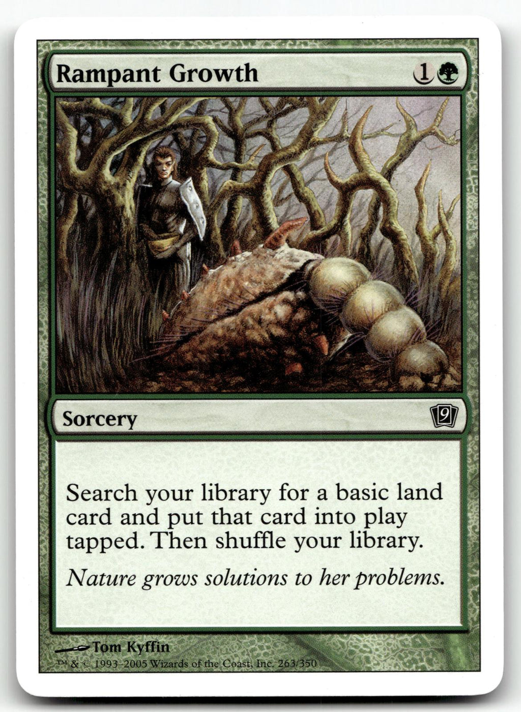 Rampant Growth 263 Common 9th Edition Magic: The Gathering Near Mint