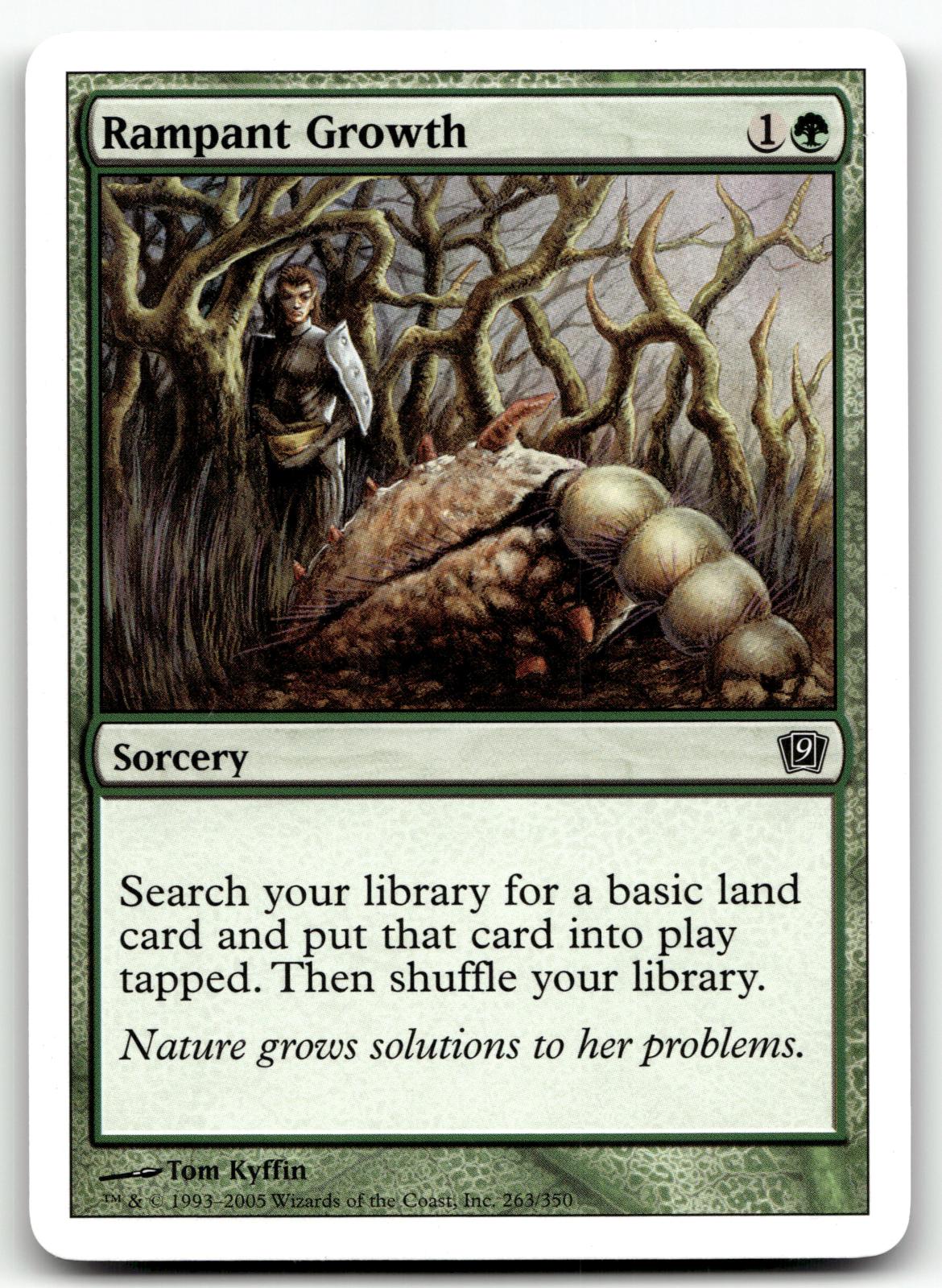 Rampant Growth 263 Common 9th Edition Magic: The Gathering Near Mint