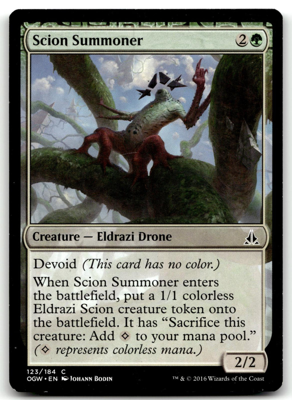 Scion Summoner 123 Common Oath of the Gatewatch Magic: The Gathering Near Mint