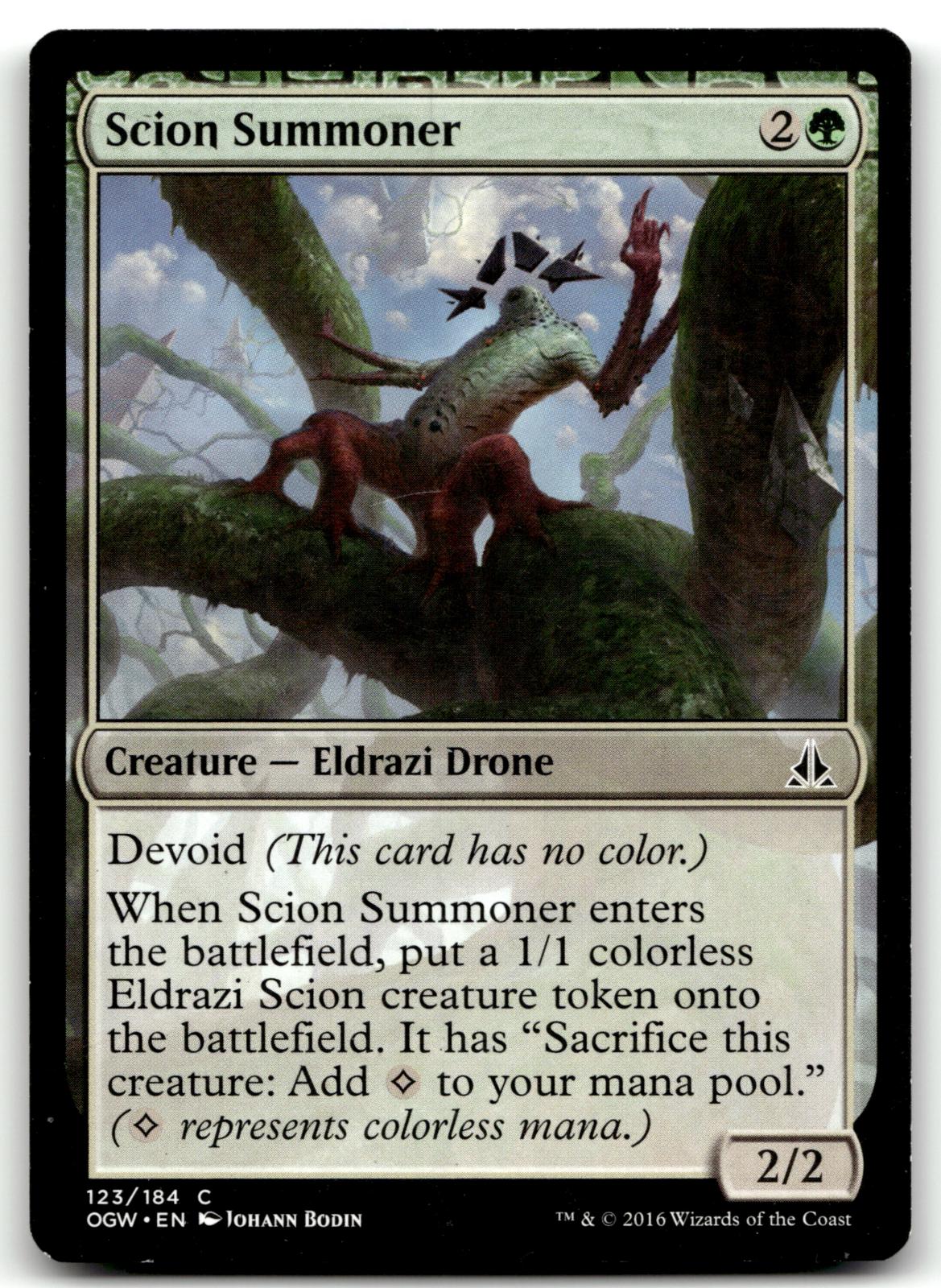 Scion Summoner 123 Common Oath of the Gatewatch Magic: The Gathering Near Mint