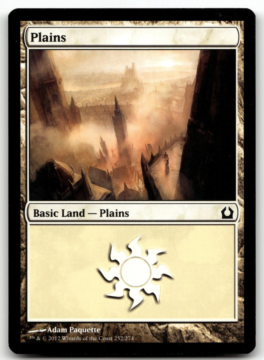 Plains (252) 252 Land Return to Ravnica Magic: The Gathering Near Mint