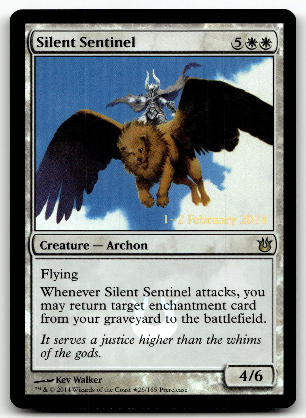 Silent Sentinel 26 Promo Prerelease Cards Magic: The Gathering Foil Near Mint