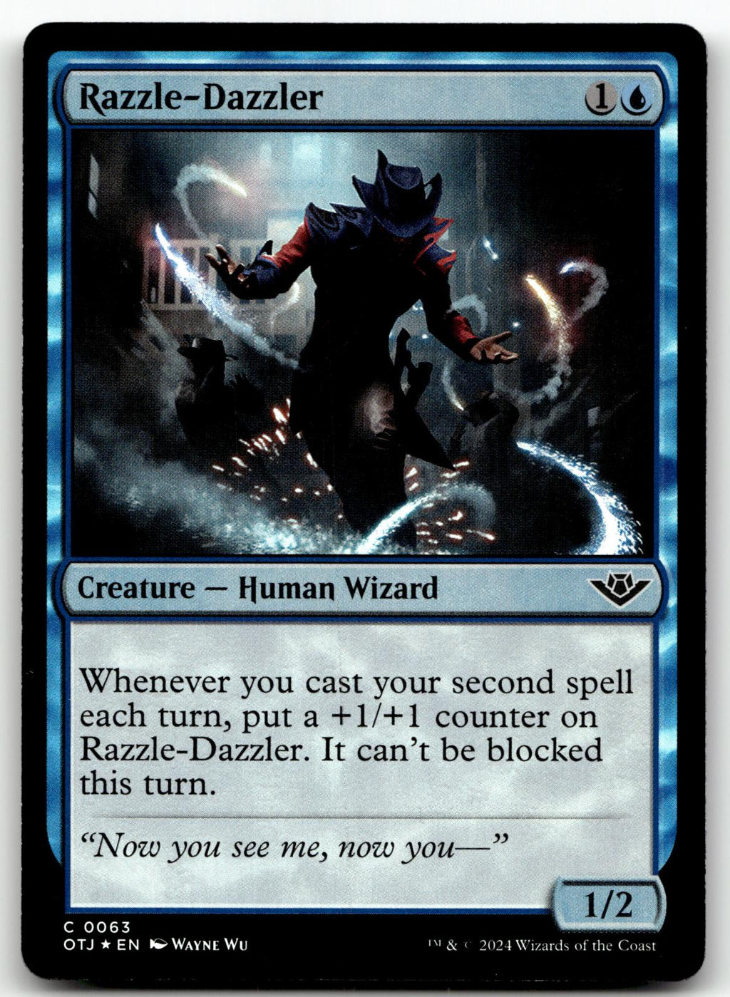 Razzle-Dazzler 63 Outlaws of Thunder Junction Magic: The Gathering Foil NM