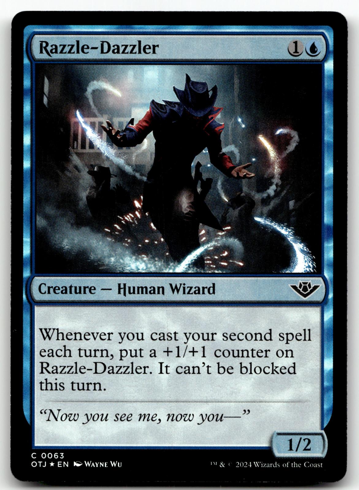 Razzle-Dazzler 63 Outlaws of Thunder Junction Magic: The Gathering Foil NM