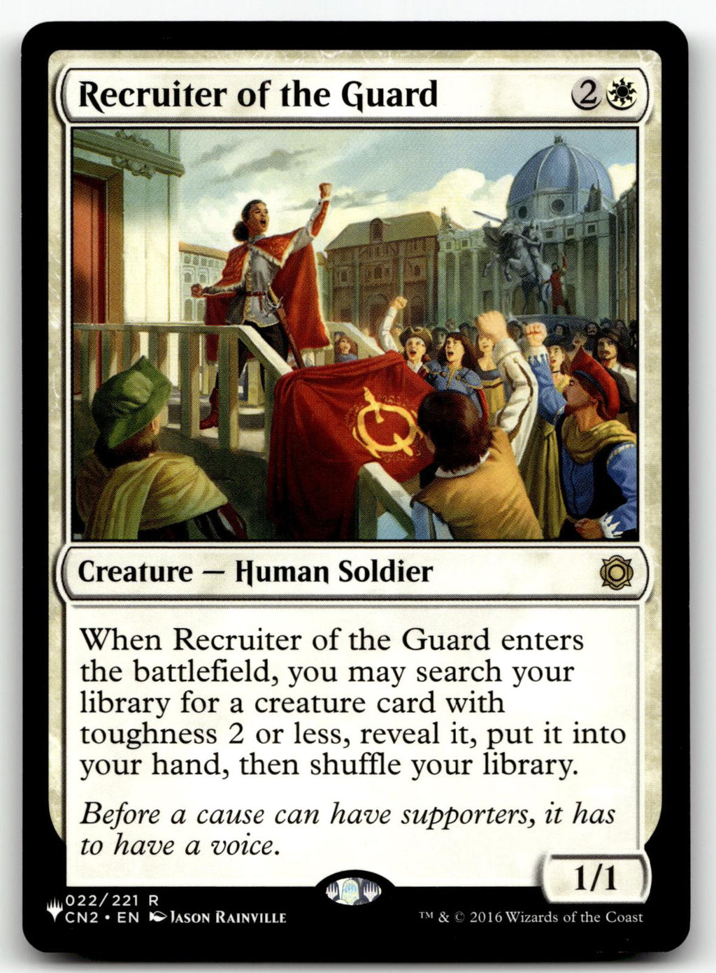 Recruiter of the Guard 22 Conspiracy: Take the Crown Magic: The Gathering NM