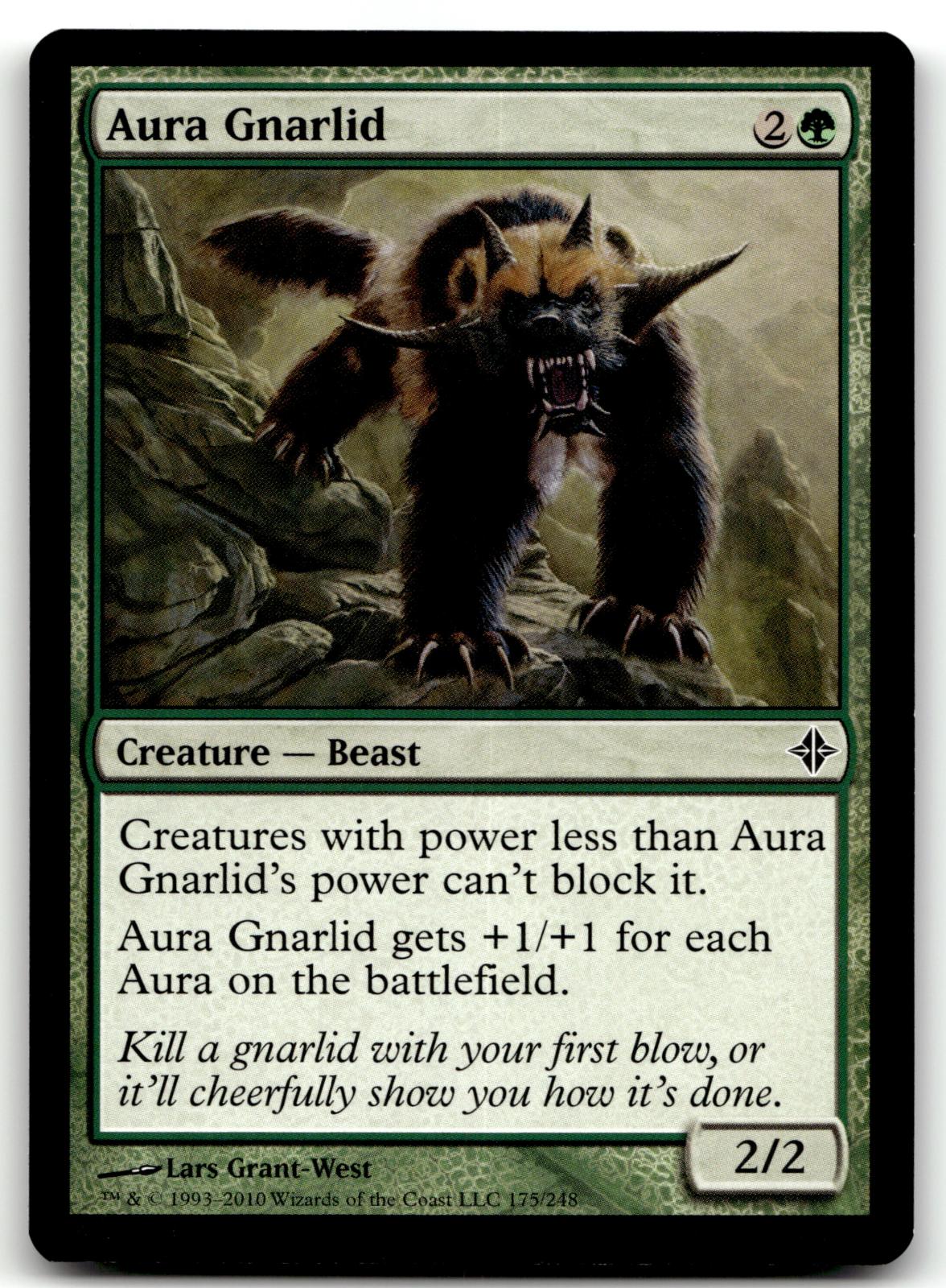 Aura Gnarlid 175 Common Rise of the Eldrazi Magic: The Gathering Near Mint