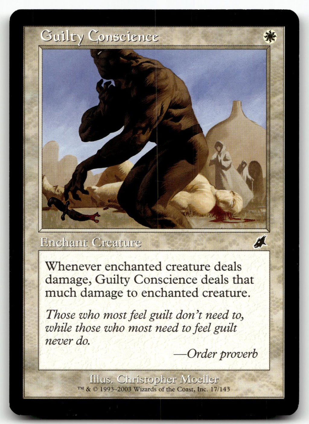 Guilty Conscience 17 Common Scourge Magic: The Gathering Near Mint
