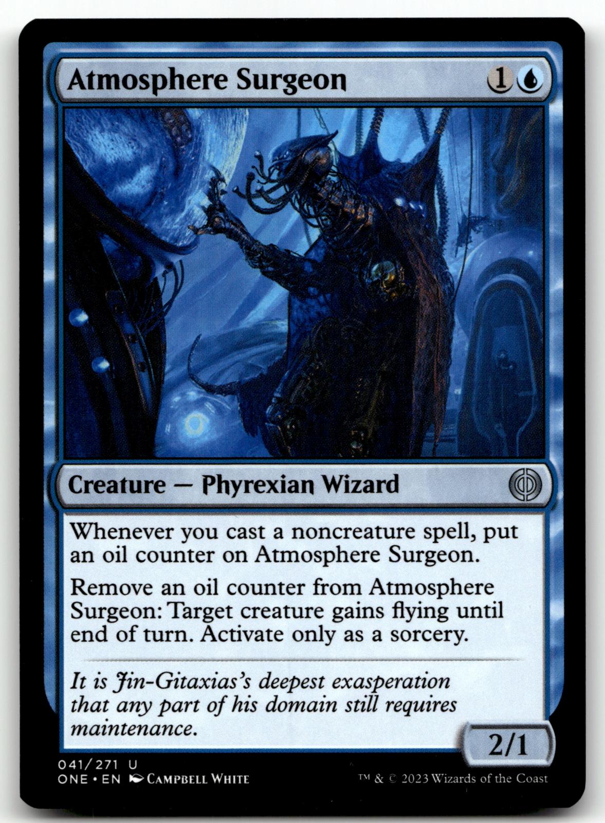 Atmosphere Surgeon 41 Uncommon Phyrexia: All Will Be One Magic: The Gathering NM