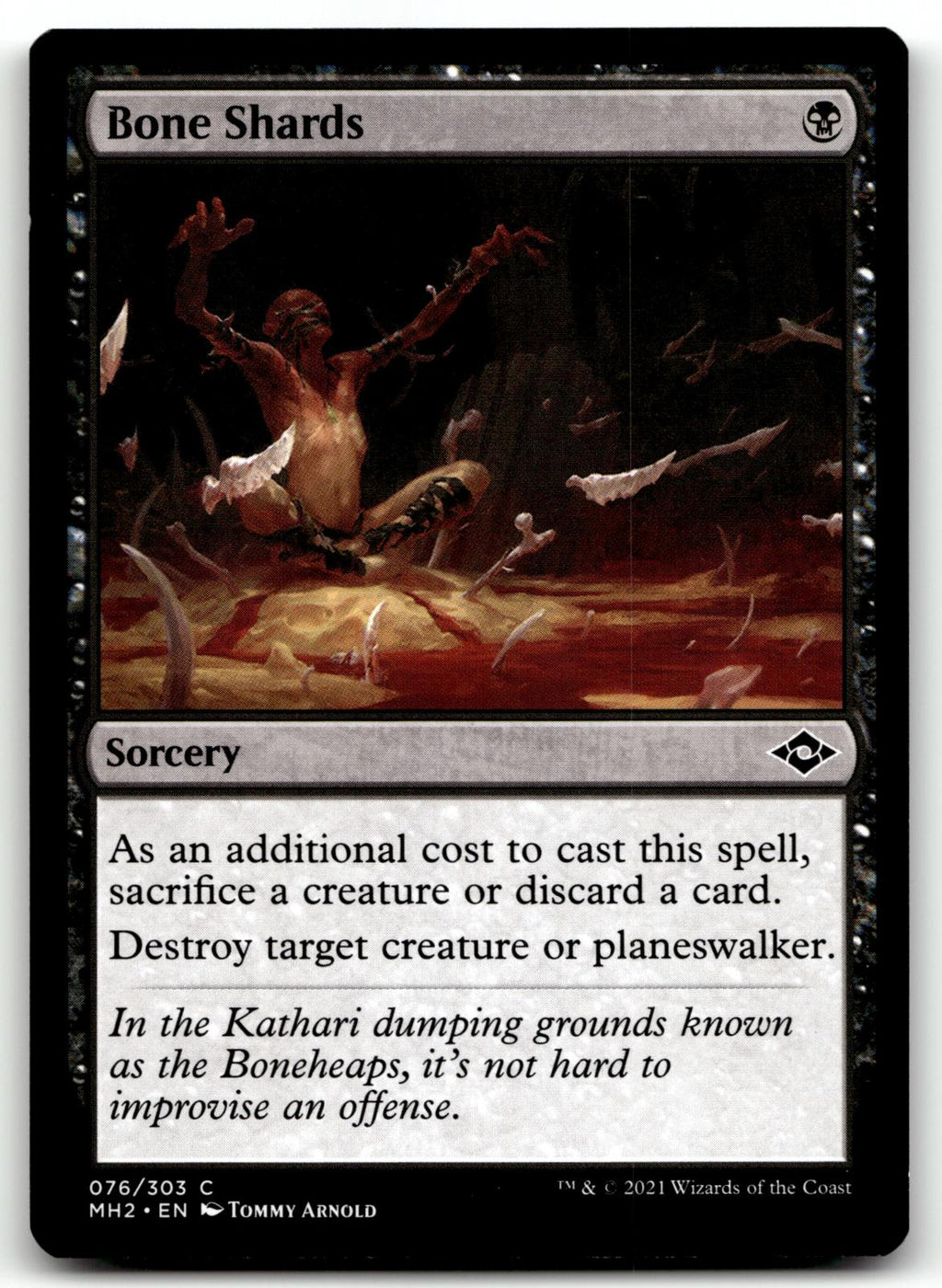 Bone Shards 76 Common Modern Horizons 2 Magic: The Gathering Near Mint