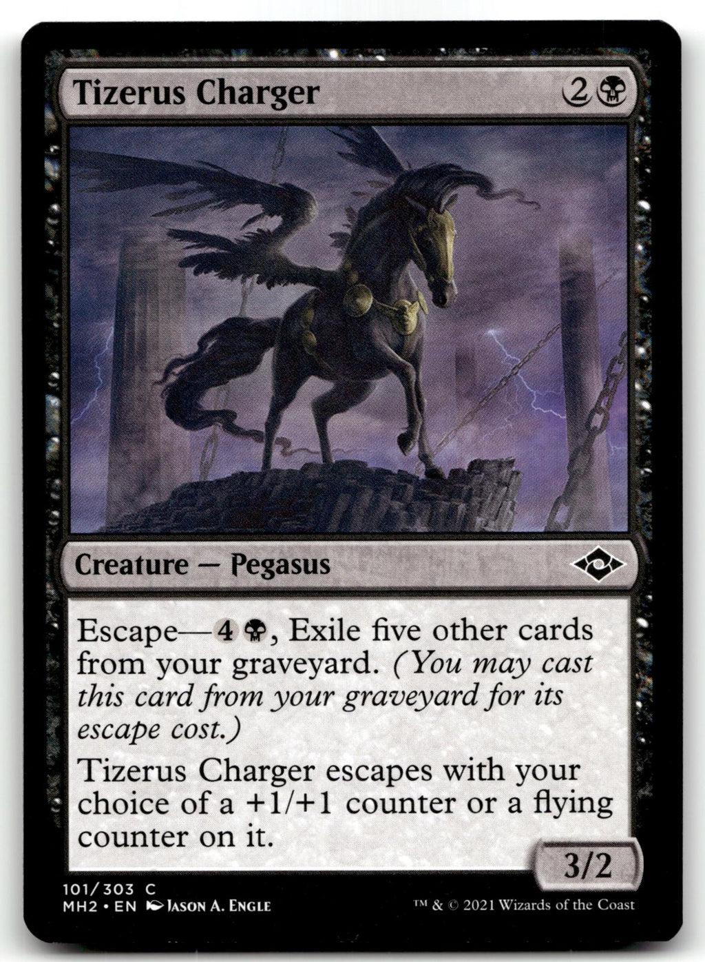 Tizerus Charger 101 Common Modern Horizons 2 Magic: The Gathering Near Mint