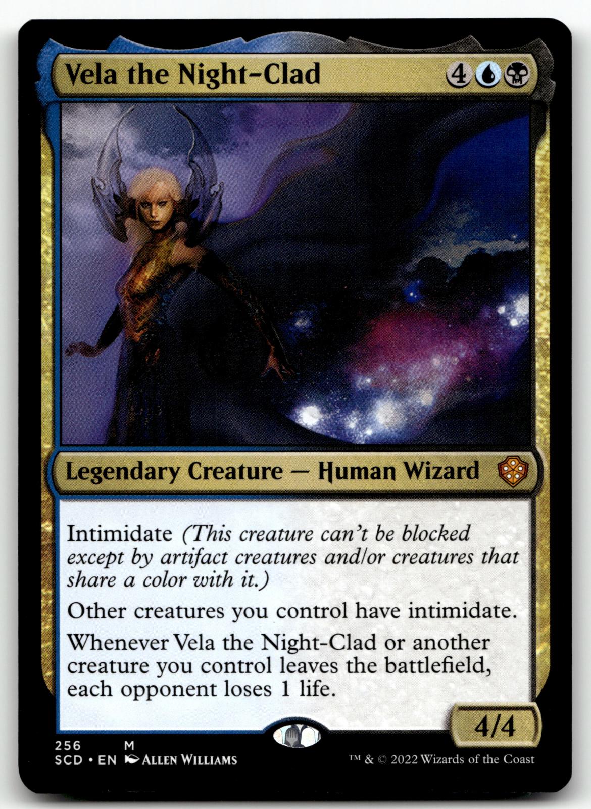 Vela the Night-Clad 256 Mythic Starter Commander Decks Magic: The Gathering NM