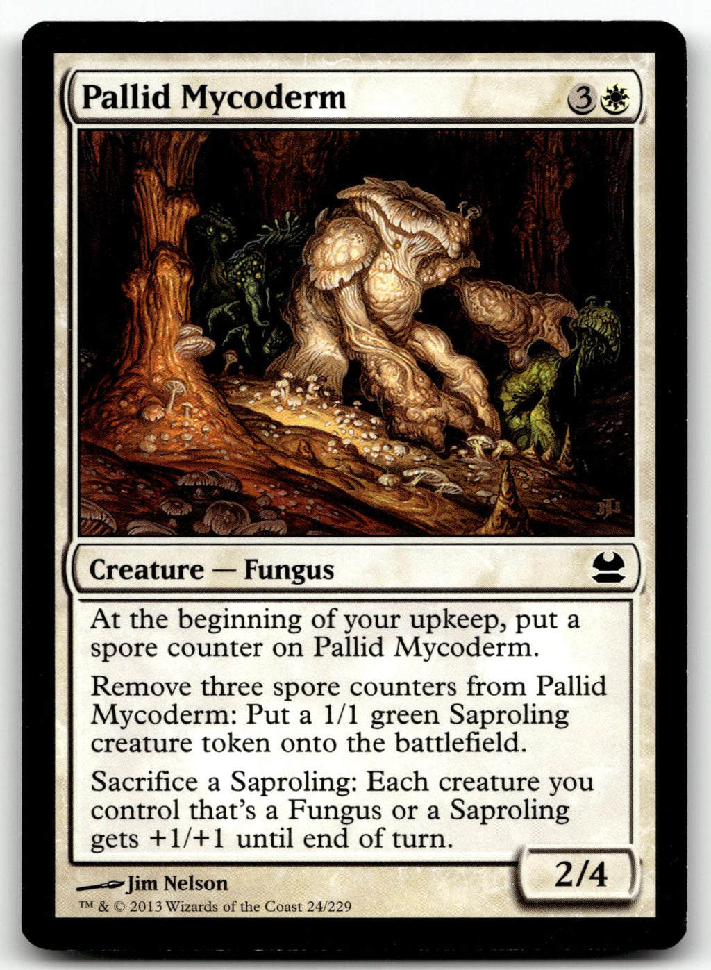 Pallid Mycoderm 24 Common Modern Masters Magic: The Gathering Near Mint