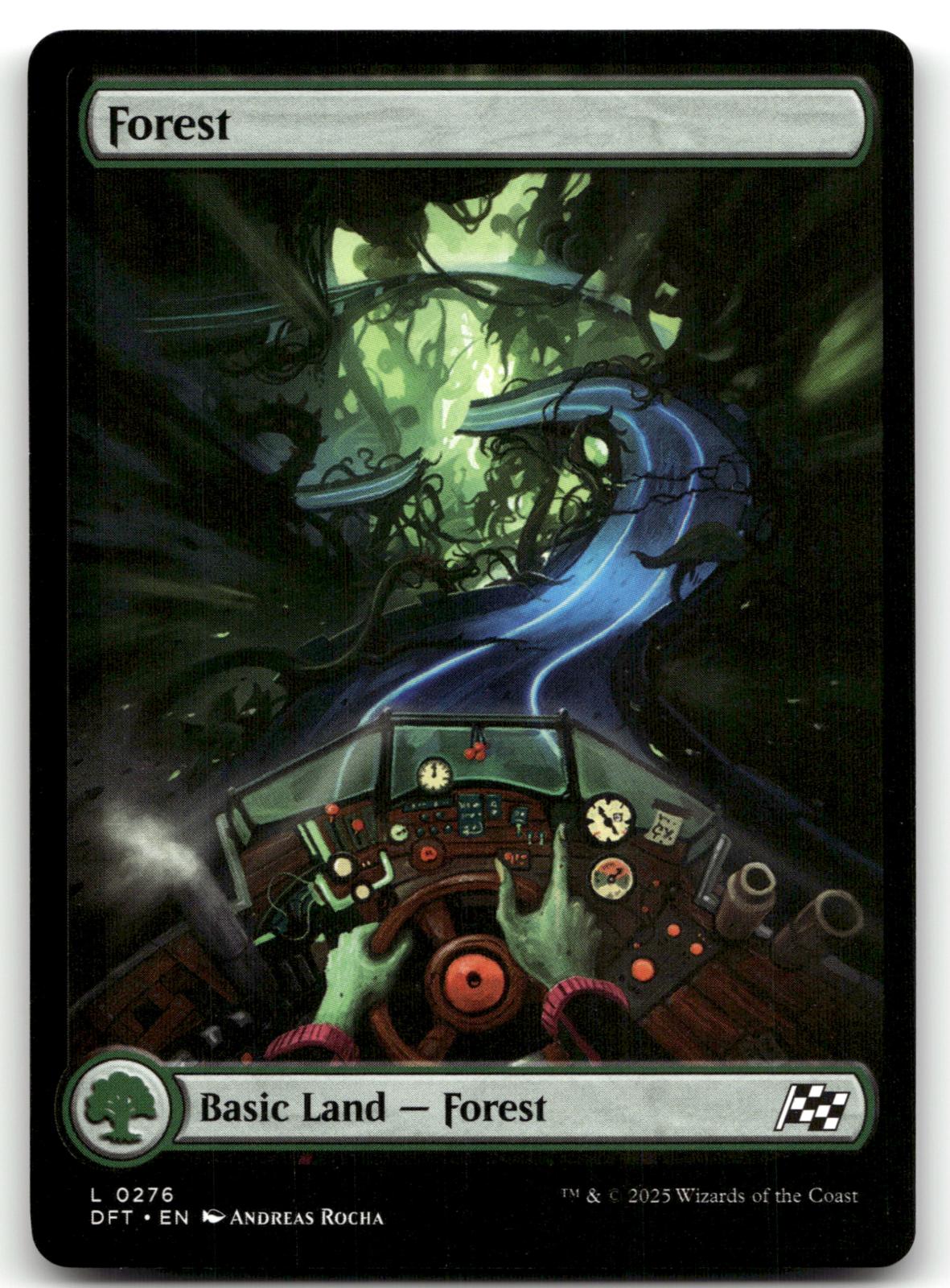 Forest (0276) 276 Land Aetherdrift Magic: The Gathering Near Mint
