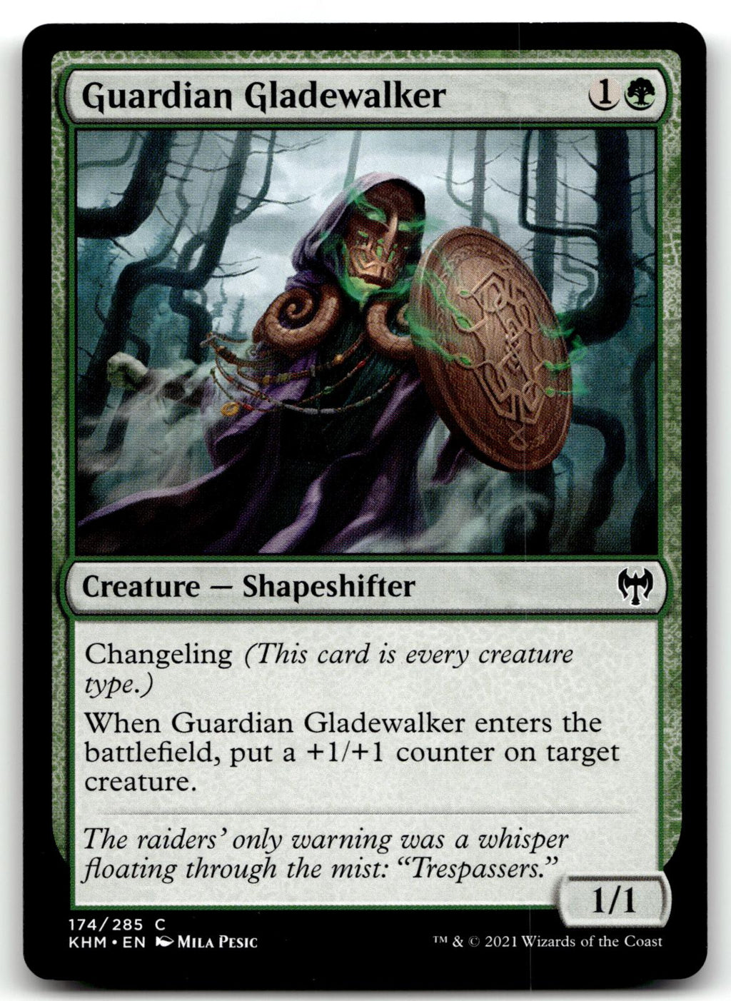Guardian Gladewalker 174 Common Kaldheim Magic: The Gathering Near Mint