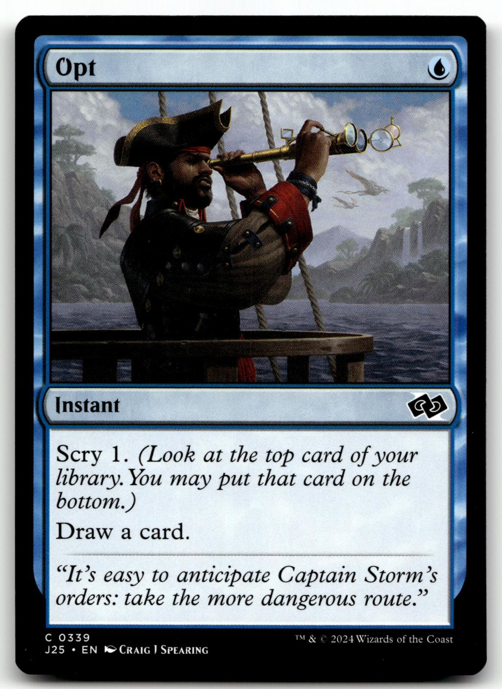 Opt 339 Common Foundations Jumpstart Magic: The Gathering Near Mint
