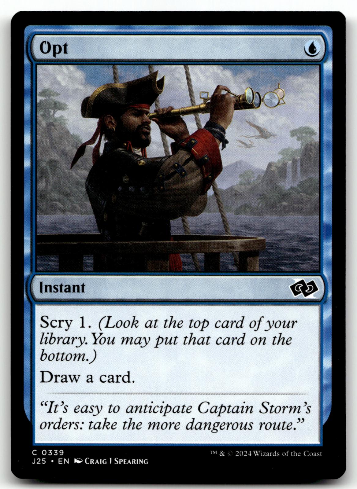 Opt 339 Common Foundations Jumpstart Magic: The Gathering Near Mint