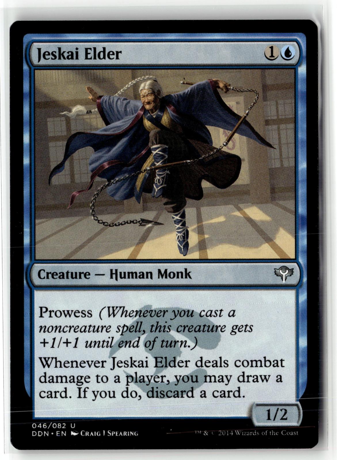 Jeskai Elder 46 Uncommon Duel Decks: Speed vs. Cunning Magic: The Gathering NM