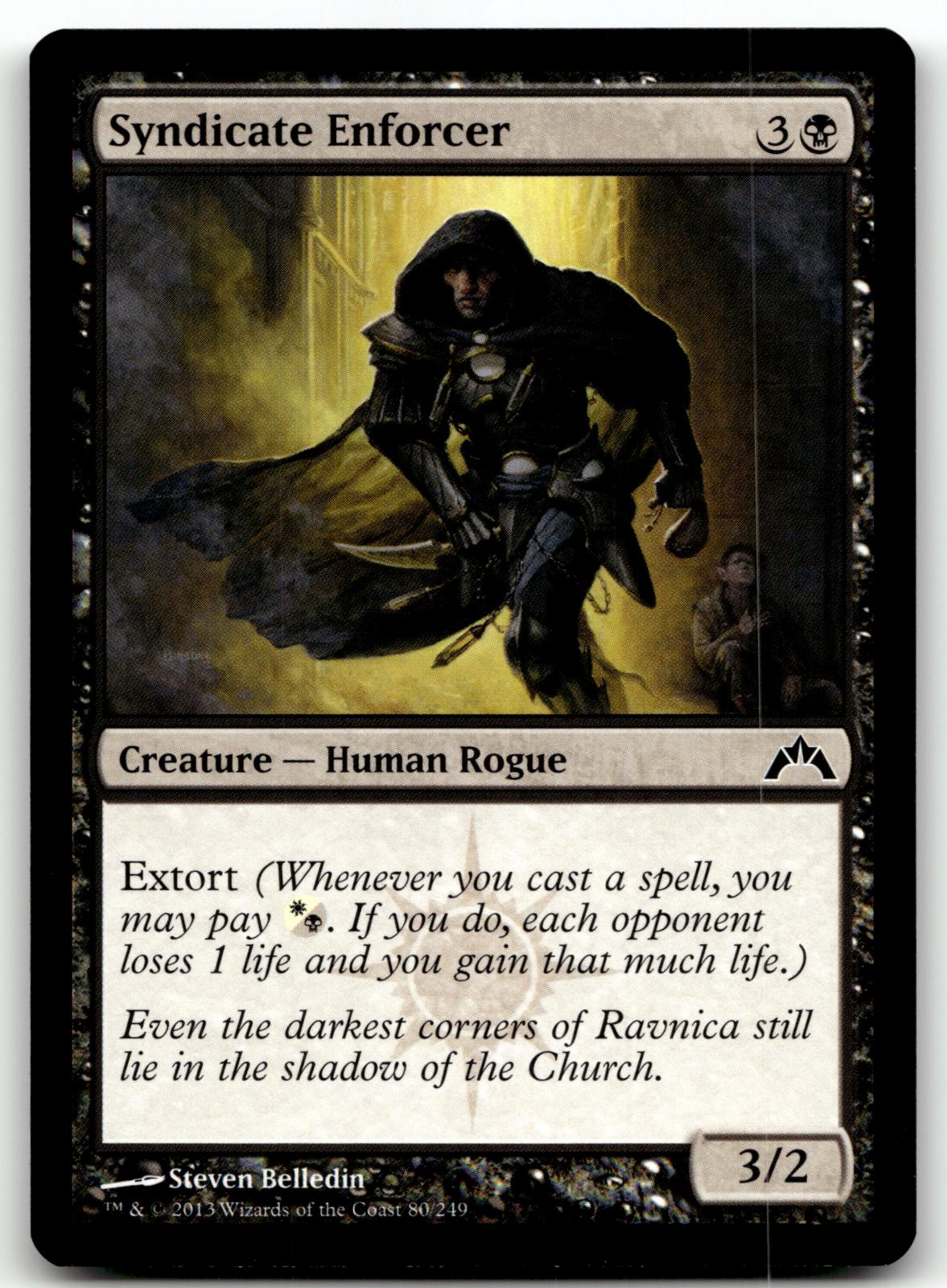 Syndicate Enforcer 80 Common Gatecrash Magic: The Gathering Near Mint
