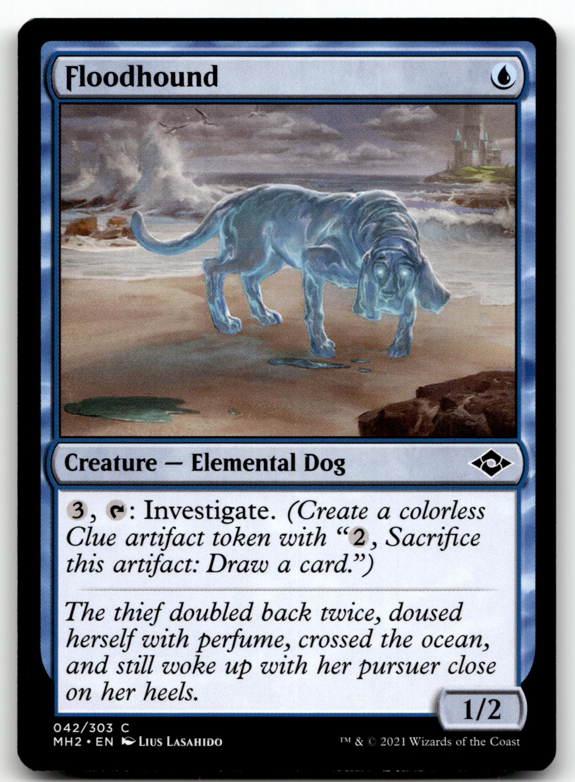 Floodhound 42 Common Modern Horizons 2 Magic: The Gathering Near Mint