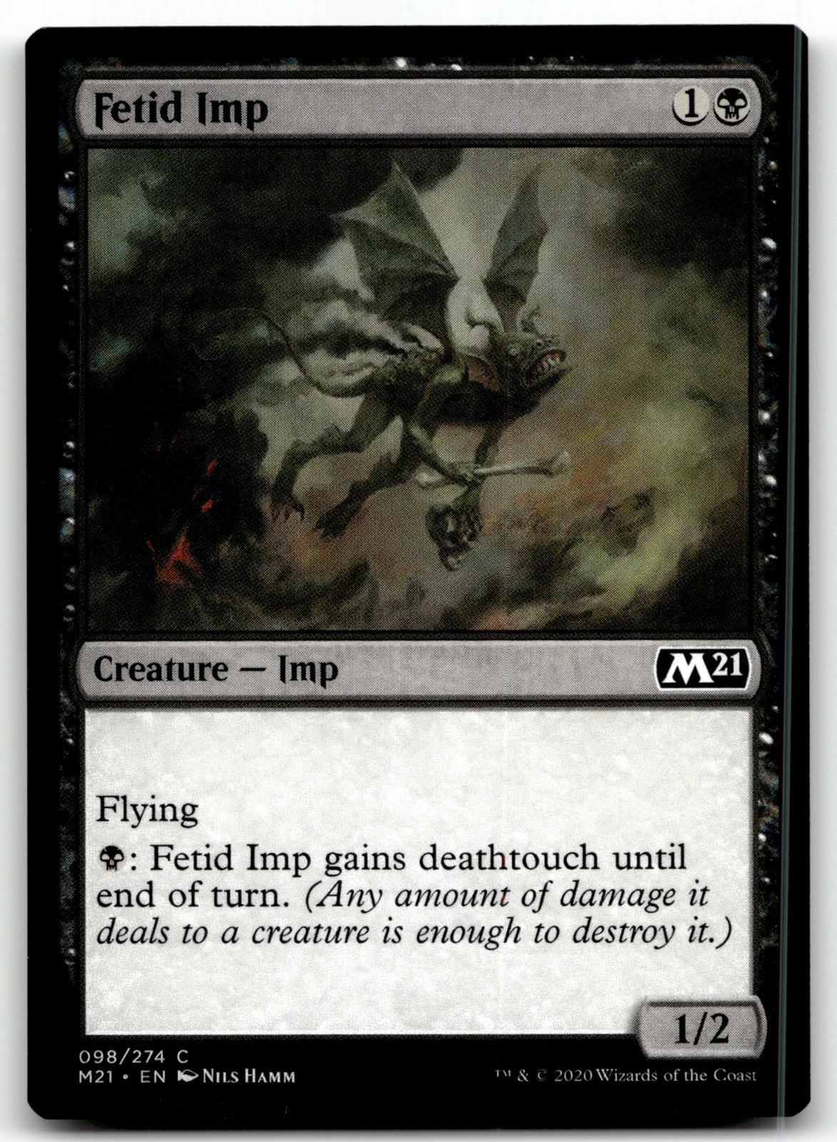 Fetid Imp 98 Common Core Set 2021 Magic: The Gathering Near Mint