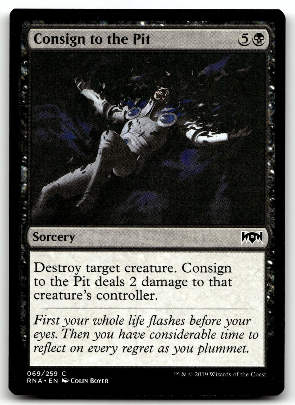Consign to the Pit 69 Common Ravnica Allegiance Magic: The Gathering Near Mint