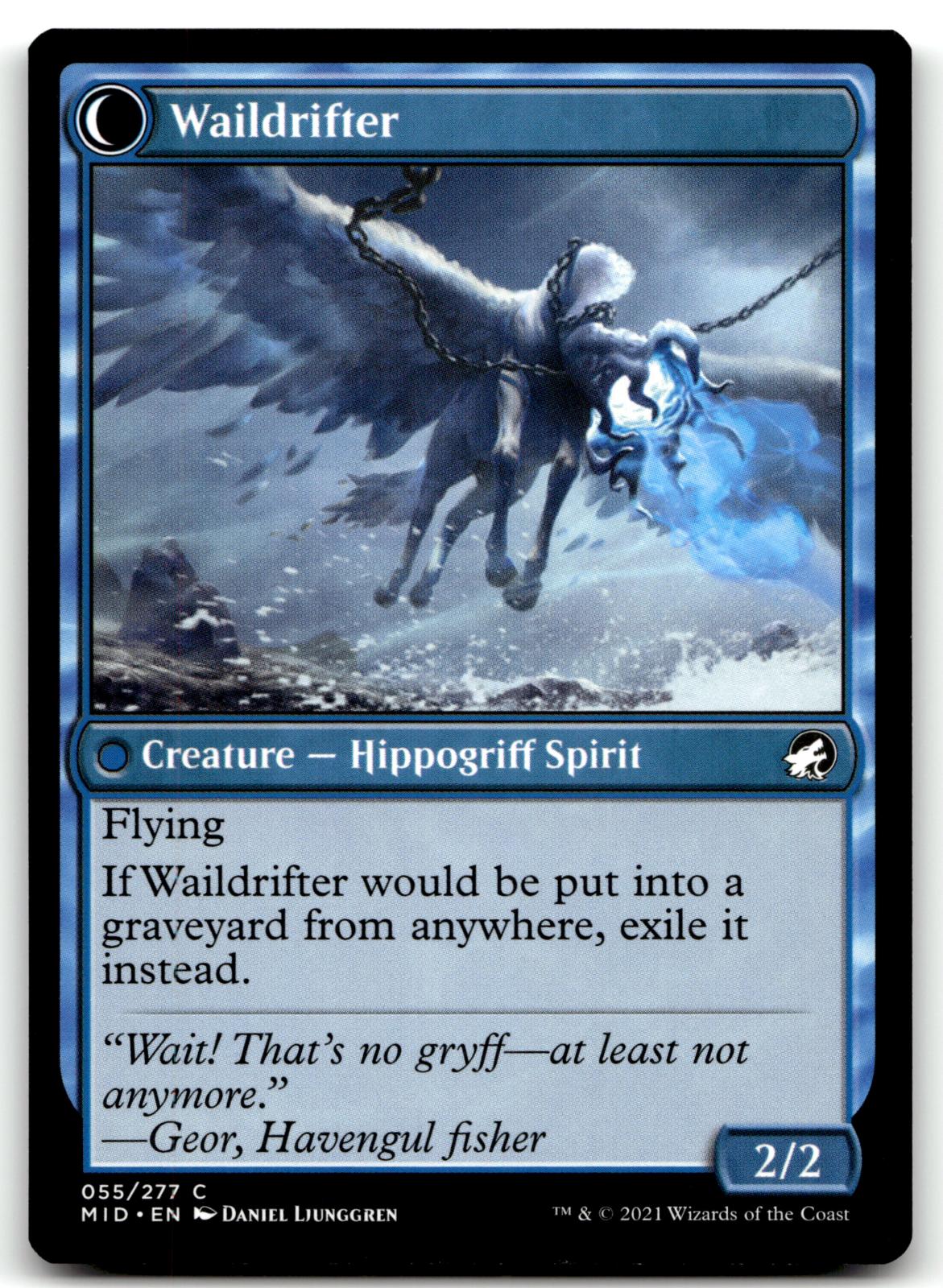 Galedrifter 55 Common Innistrad: Midnight Hunt Magic: The Gathering Near Mint
