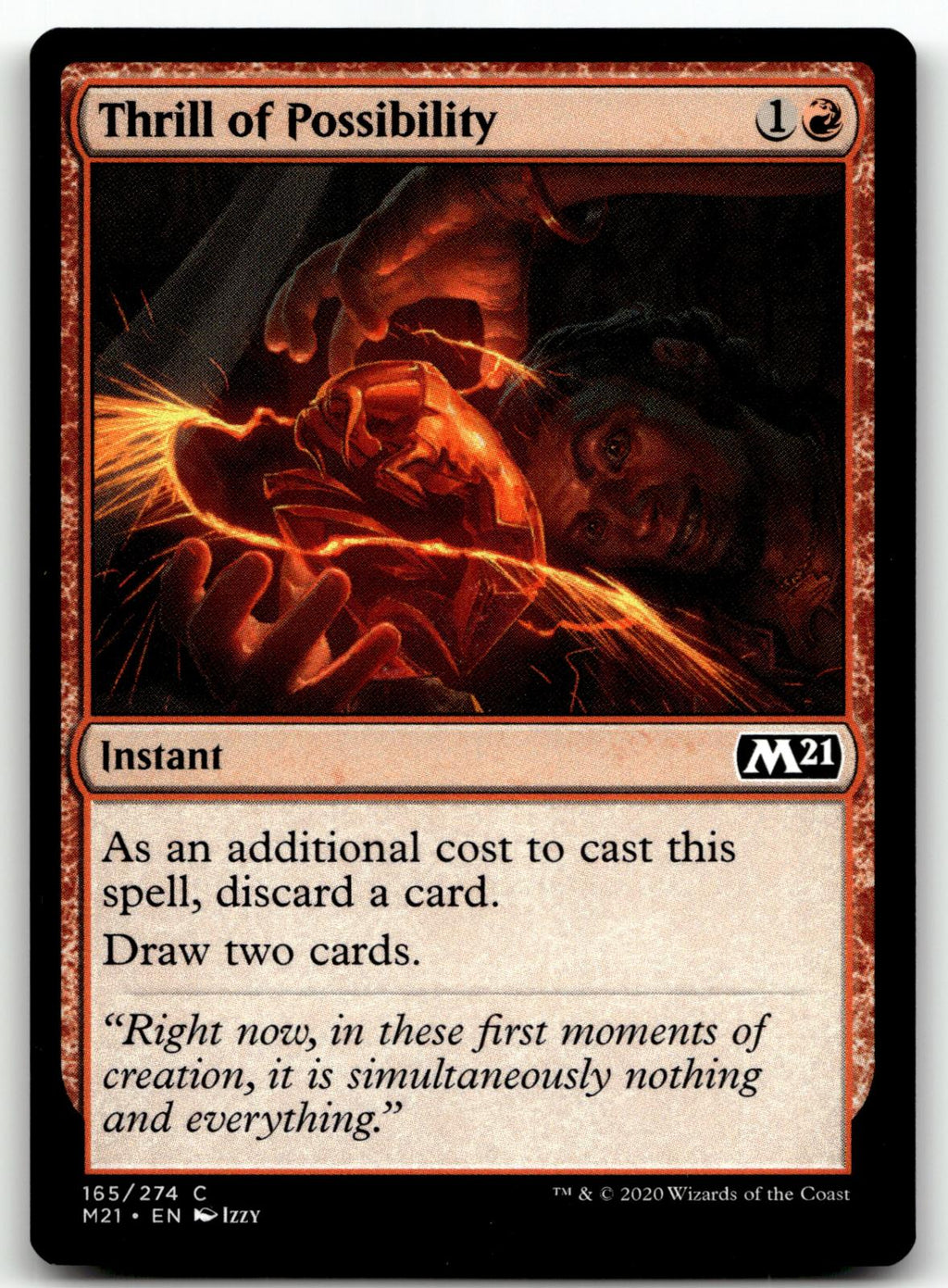 Thrill of Possibility 165 Common Core Set 2021 Magic: The Gathering Near Mint