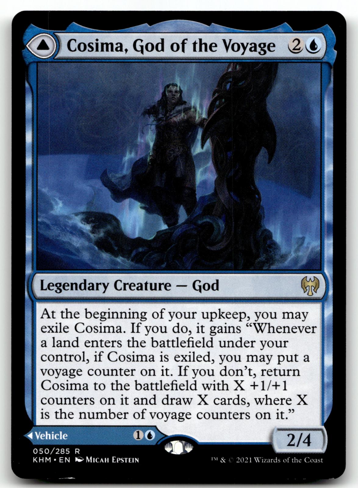 Cosima, God of the Voyage 50 Rare Kaldheim Magic: The Gathering Near Mint
