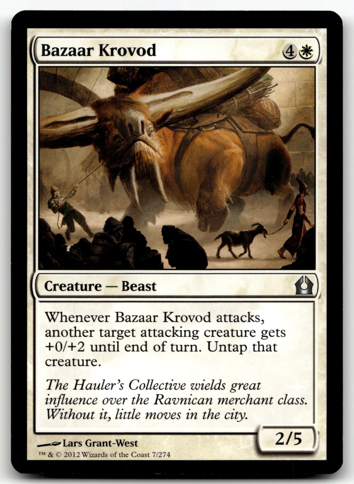 Bazaar Krovod 7 Uncommon Return to Ravnica Magic: The Gathering Near Mint