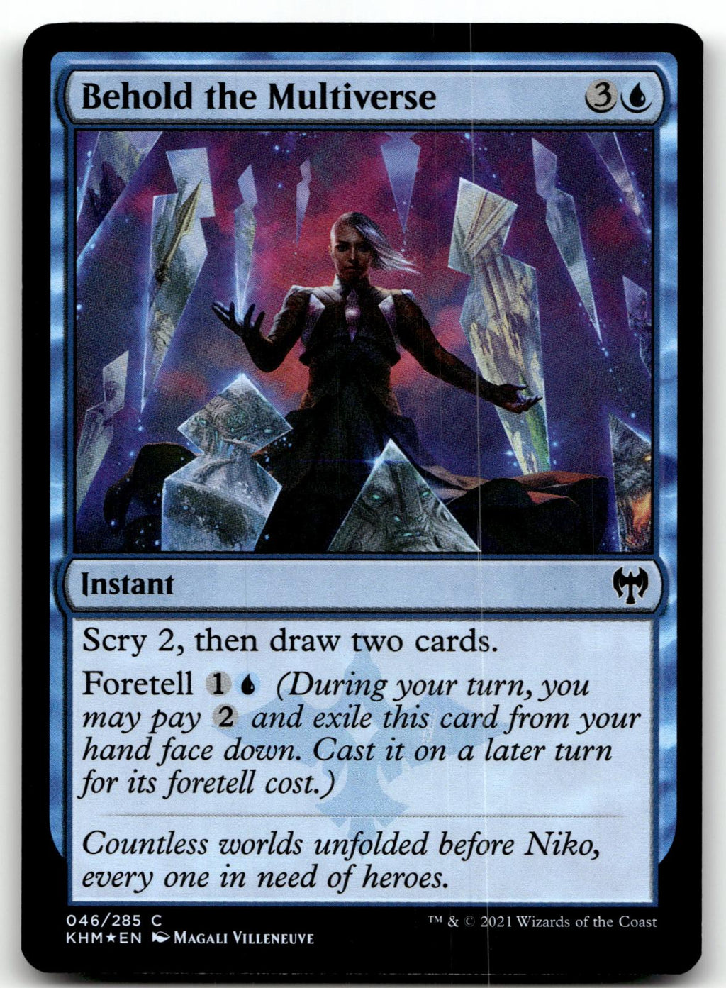 Behold the Multiverse 46 Common Kaldheim Magic: The Gathering Foil Near Mint