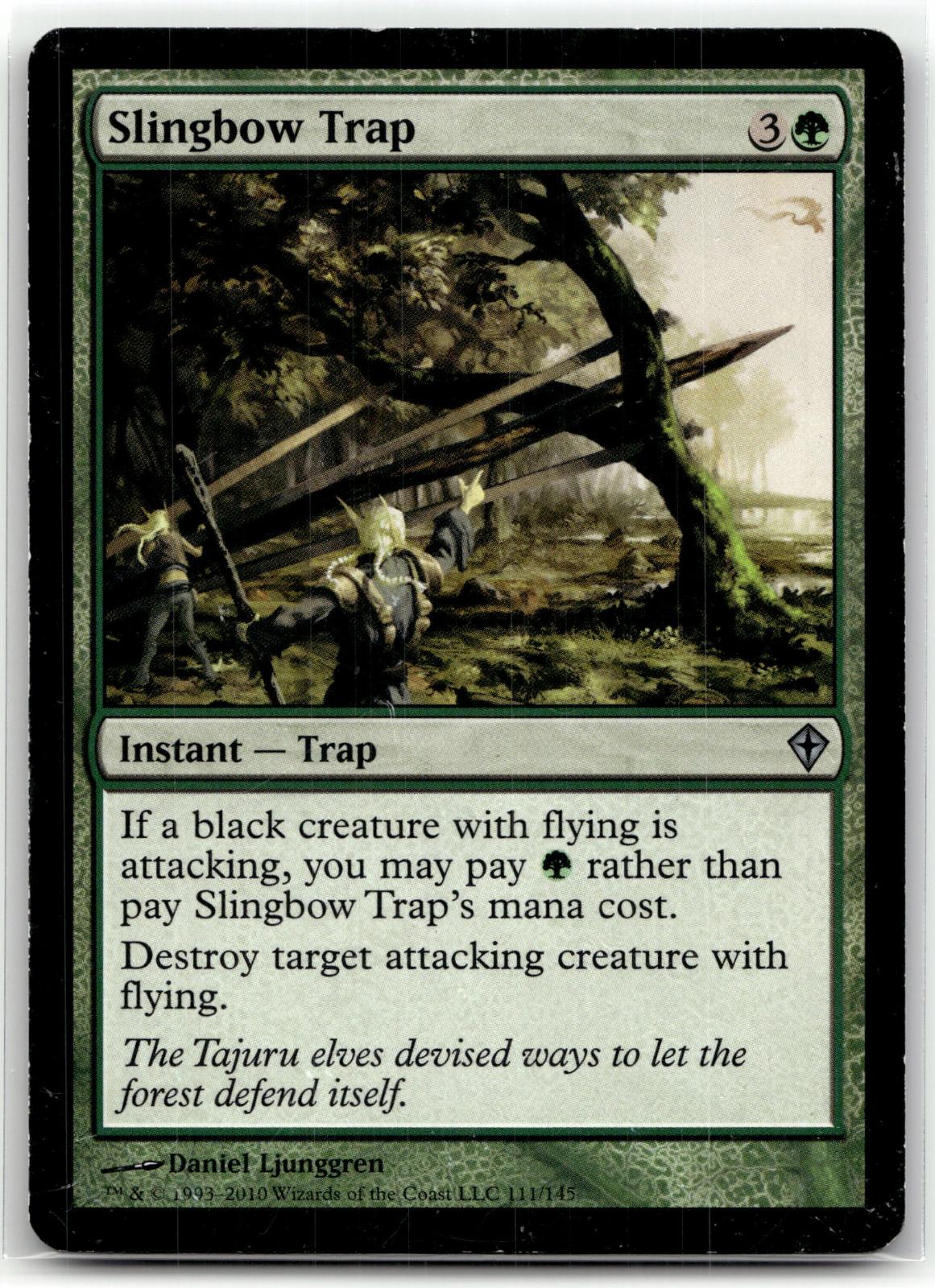 Slingbow Trap 111 Uncommon Worldwake Magic: The Gathering Near Mint