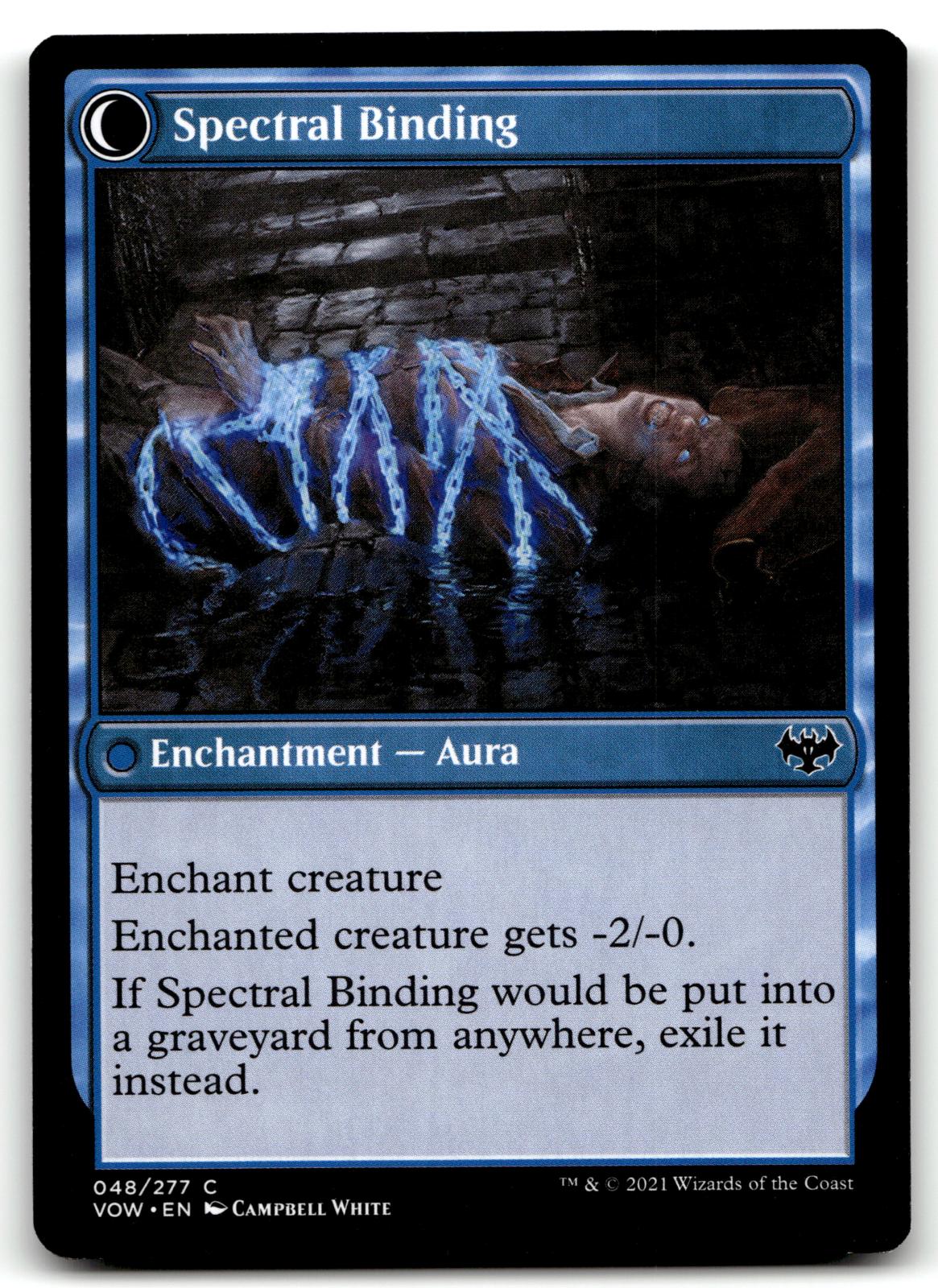 Binding Geist 48 Common Innistrad: Crimson Vow Magic: The Gathering Near Mint