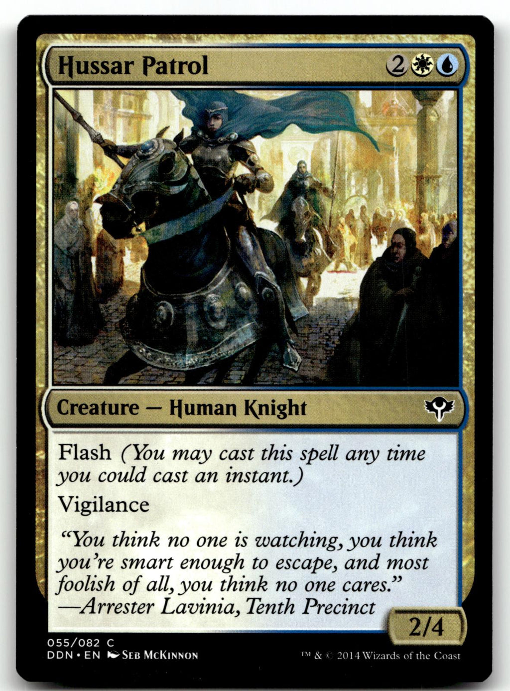 Hussar Patrol 55 Common Duel Decks: Speed vs. Cunning Magic: The Gathering NM