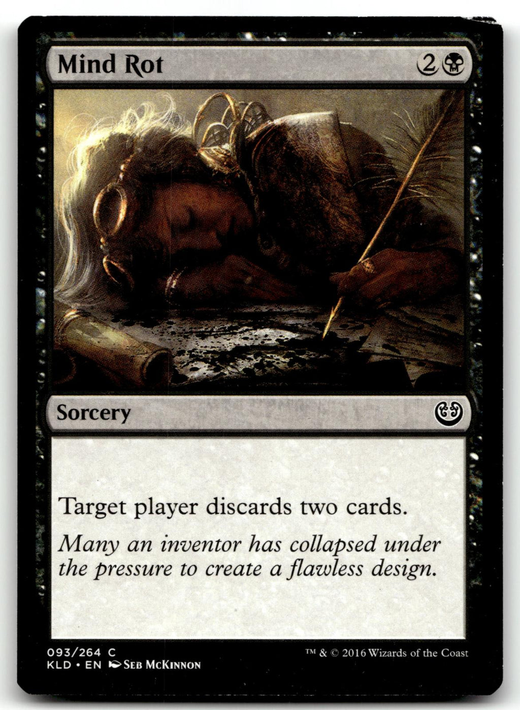 Mind Rot 93 Common Kaladesh Magic: The Gathering Near Mint