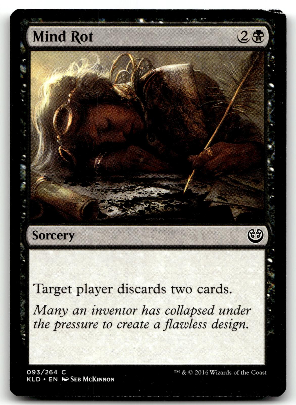 Mind Rot 93 Common Kaladesh Magic: The Gathering Near Mint