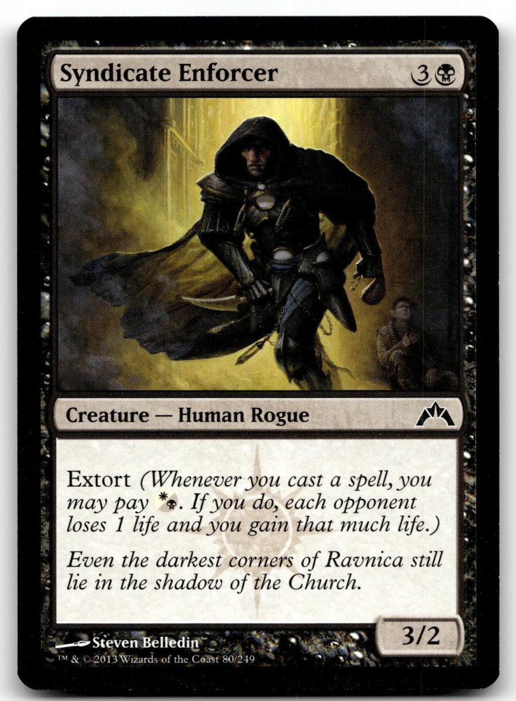 Syndicate Enforcer 80 Common Gatecrash Magic: The Gathering Near Mint
