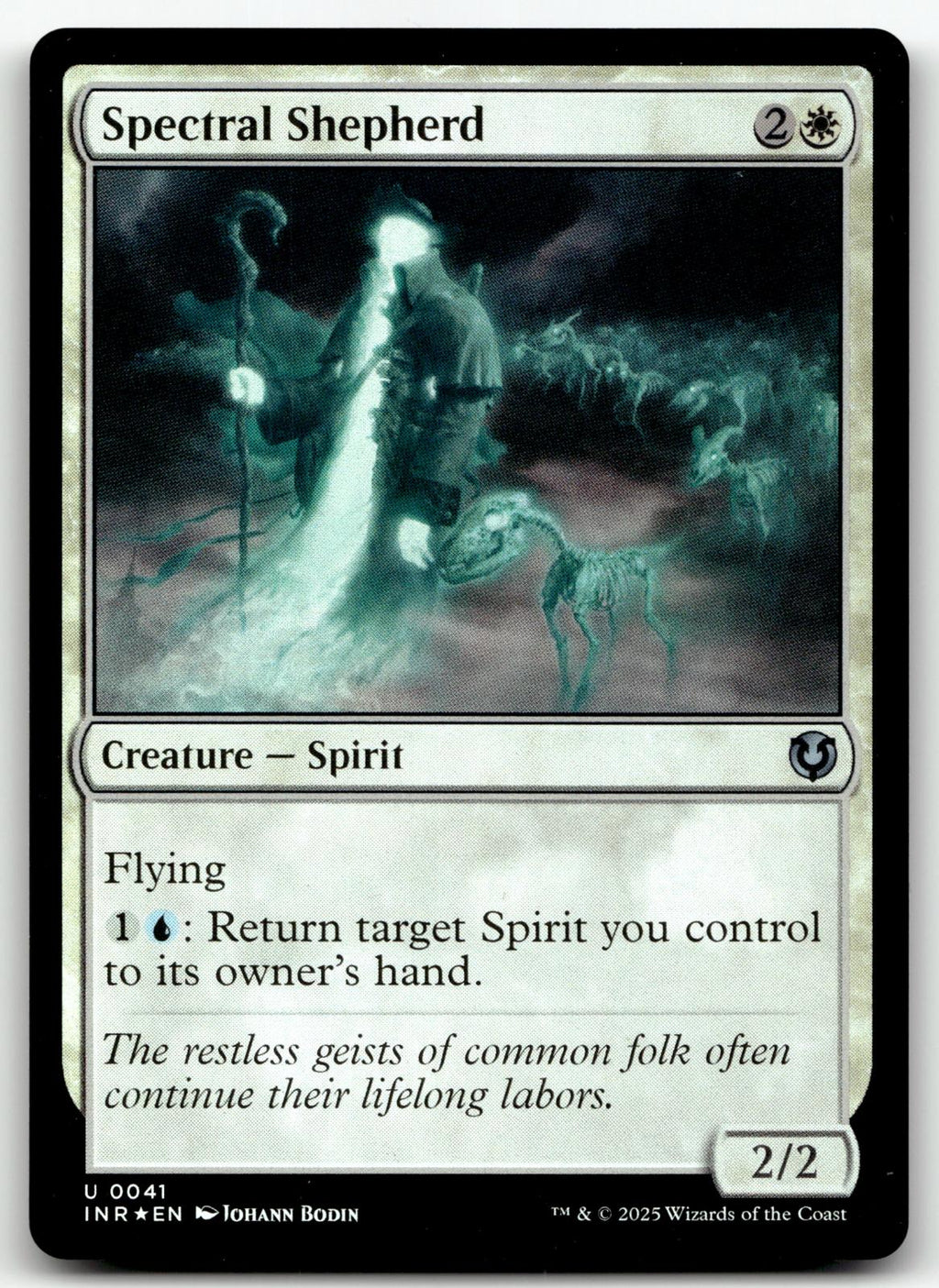 Spectral Shepherd 41 Uncommon Innistrad Remastered Magic: The Gathering Foil NM