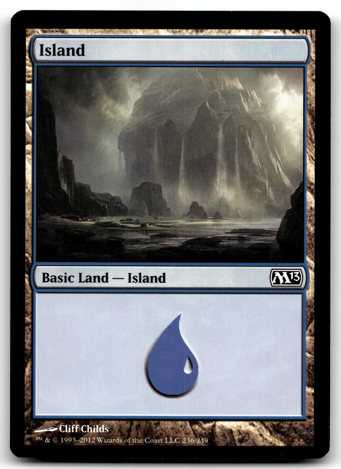 Island (236) 236 Land Magic 2013 (M13) Magic: The Gathering Near Mint