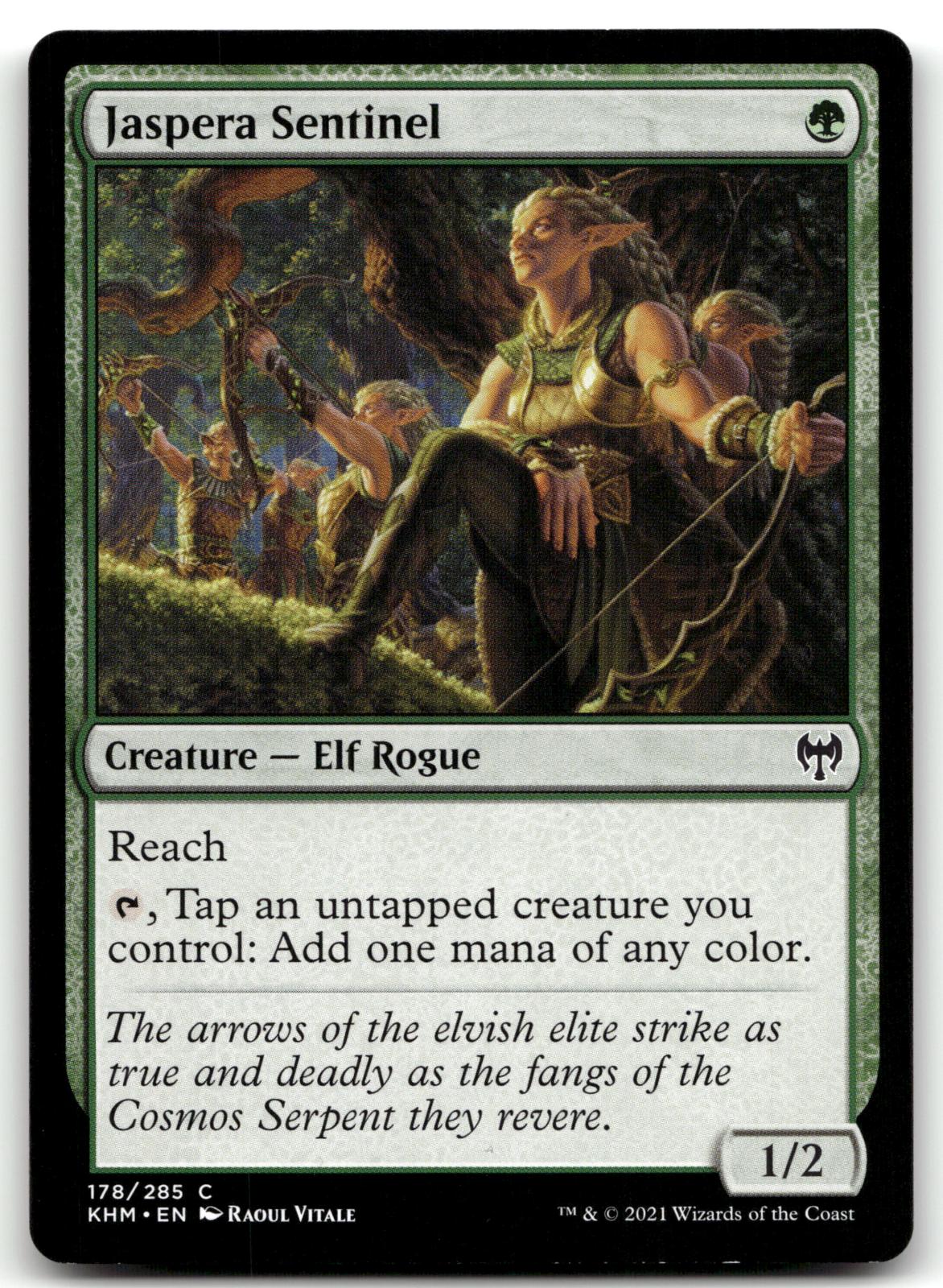 Jaspera Sentinel 178 Common Kaldheim Magic: The Gathering Near Mint