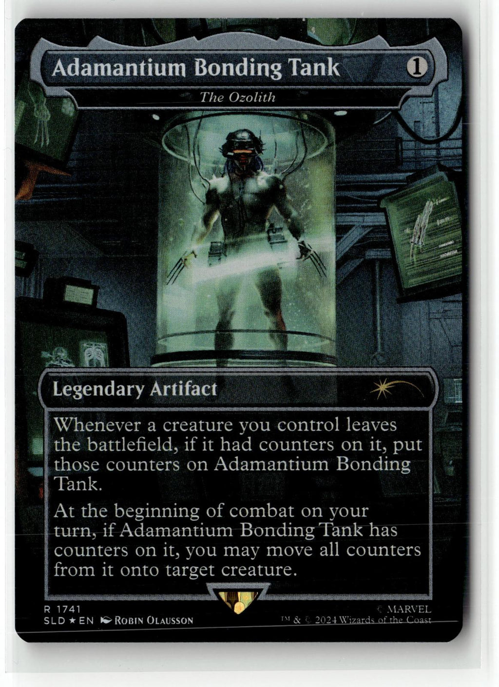 Adamantium Bonding Tank - The Ozolith 1741 Secret Lair Drop Series  NM