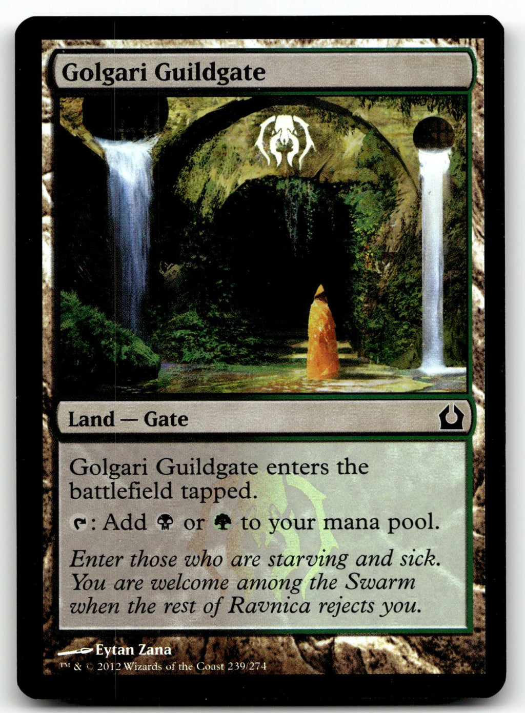 Golgari Guildgate 239 Common Return to Ravnica Magic: The Gathering Foil NM